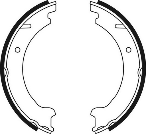 [CRV002ABE] Гальмівна колодка VOLVO 850, C70 I, S70, S80 I, S80 II, V70 I  BMW X5 (E53) 2.0-3.2ALK 06.91-03.10