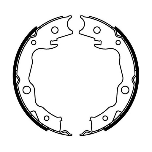 [C01063ABE] Гальмівна колодка MITSUBISHI OUTLANDER II  NISSAN CUBE, JUKE, LEAF, PULSAR, QASHQAI I, TIIDA, X-TRAIL, X-TRAIL II  RENAULT KADJAR, KOLEOS I  TOYOTA CALDINA, CAMRY, IST 1.2-Electric 04.00-