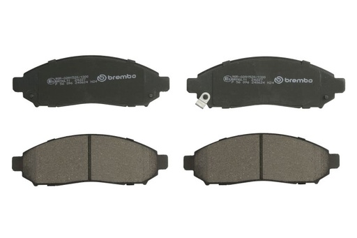 [P56096] Комплект тормозных колодок, дисковый тормоз переднего колеса