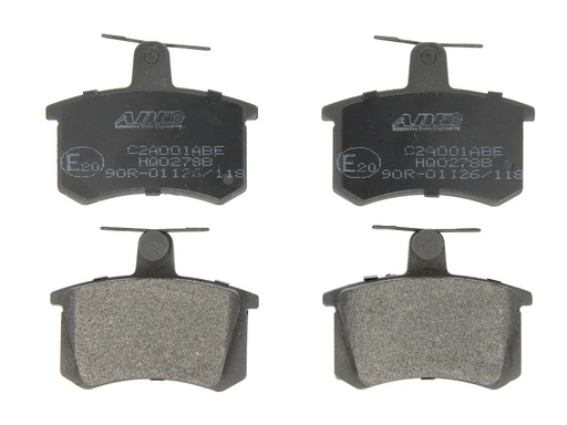 [RD.21144STD] Комплект гальмівних колодок задн (з гвинтами гальмівного супорта), AUDI 100 C2, 100 C3, 100 C4, 200 C2, 200 C3, 80 B2, 80 B3, 80 B4, 90 B2, 90 B3, A4 B5, A6 C4, A8 D2, CABRIOLET B3 1.6-4.2 03.77-