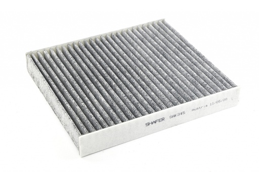 [SAK345] Фільтр салонний Toyora Camry, C-HR, Corolla, Highlander, Hilux VII/VIII, Prius, Lexus ES, RX, Mazda CX-9 (00-) 216x186x30, вугільний