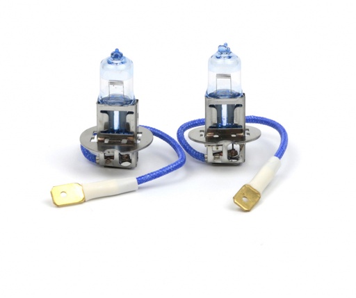 [SL3003] Лампа галогеновая H3 12V 55W Super Vision Ultra +100% (комплект, пластиковый бокс 2шт)