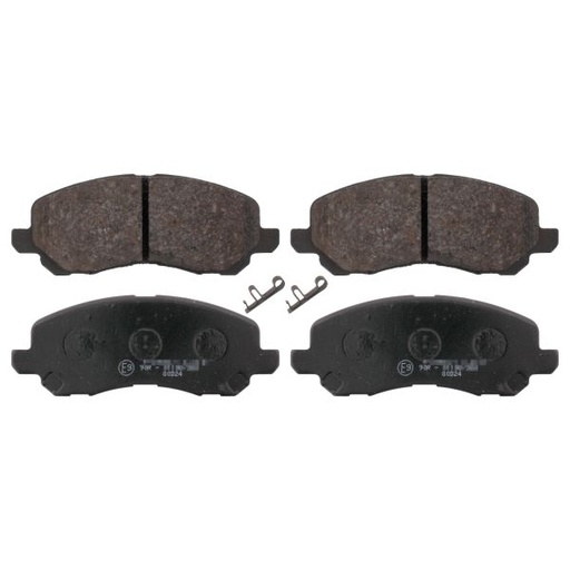 [SP1360] Комплект гальмівних колодок передн , CHRYSLER 200, SEBRING; CITROEN C4 AIRCROSS; DODGE AVENGER, CALIBER; JEEP COMPASS, PATRIOT; MAZDA CX-7; MITSUBISHI ASX, ECLIPSE III, GALANT IX 1.3-3.8 09.96-
