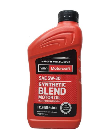 [XO-5W30-Q1SP] Масло моторное MOTORCRAFT SAE 5W-30 Synthetic Blend Motor Oil, 1qt