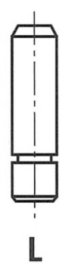 [G3163] Направляющая клапана IN/EX Psa XUD7/XUD9 52X8.02X14.05
