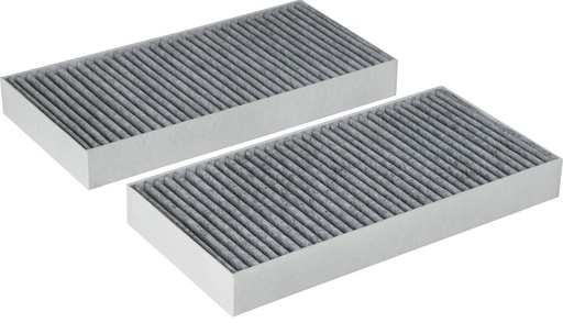 [RD.61J6WP9307] Фильтр салона RENAULT LAGUNA III 07- угольный (2шт.)