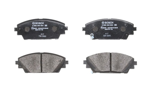 [0 986 494 804] Колодки гальмівні (передні) Mazda 3 13-/CX-3 15-