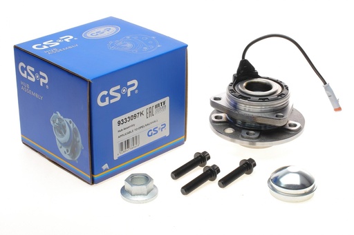 [9333097K] Підшипник маточини (передньої) Opel Astra H/Zafira B 05-14 (+ABS)