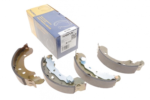 [K-729] Колодки гальмівні (задні) Renault Clio III 05-/Nissan Note/Tiida 07- (барабанні) (203x38)