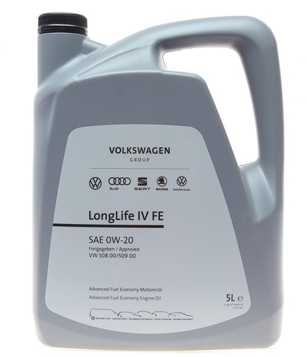 [GS60577M4] Масло 0W20 LongLife IV (5л) VW 508.00/509.00