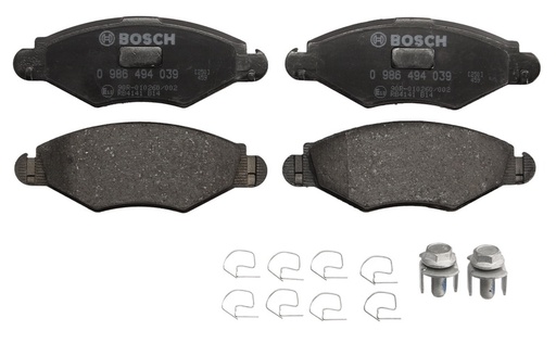 [0 986 494 039] Колодки гальмівні (передні) Peugeot 206 98-/Peugeot 206+ 09-13/Peugeot 306 93-01