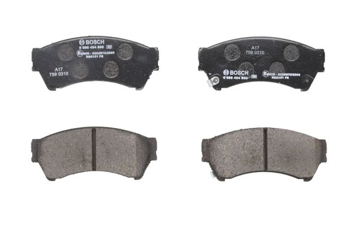 [0 986 494 860] Колодки гальмівні (передні) Mazda 6 07-13