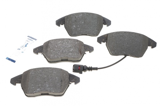 [181567] Колодки гальмівні (передні) Skoda Fabia/Rapid 10-/Octavia/VW Caddy 04-15/Golf/Passat 03- (+датчик)