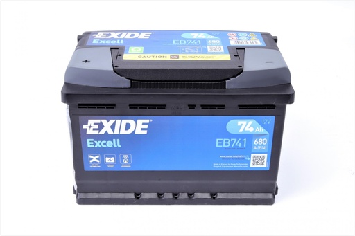 [EB741] Аккумуляторная батарея 74Ah/680A (278x175x190/+L/B13) Excell