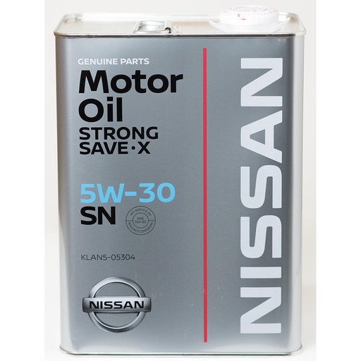 [KLAN5-05304] Масло моторное NISSAN Strong Save X 5W-30 SN (Japan), 4л.