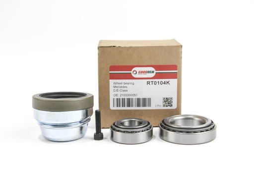 [RT0104K] Підшипник маточини перед. MB E-class W124/W210 93-03 (+монт. к-кт)