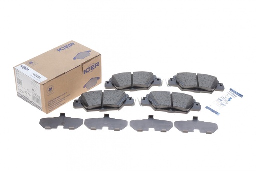 [182258] Колодки гальмівні (задні) Mazda CX-5 11-/CX-8 17-/MX-5 15-/Fiat 124 Spider 16-