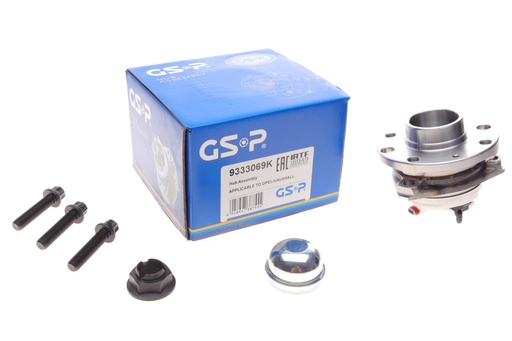[9333069K] Підшипник маточини (передньої) Opel Astra 04-14(+ABS)