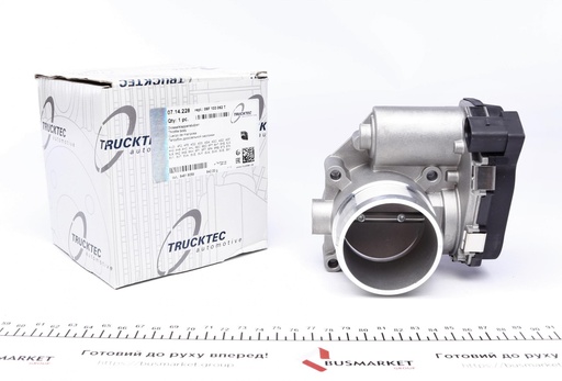 [07.14.228] Заслонка дросельна Audi A3/4/5/6/7/8/Q5/TT/VW Passat/T5/Golf 1.8-2.0H 04-