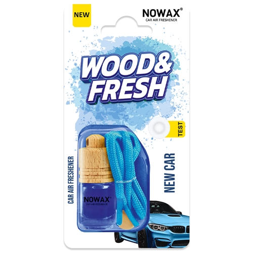 [NX92075] Ароматизатор повітря Nowax WOOD&FRESH - New Car