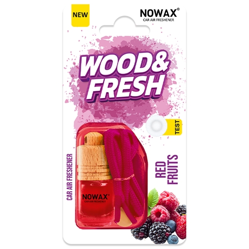 [NX92082] Ароматизатор повітря Nowax WOOD&FRESH - Red Fruits