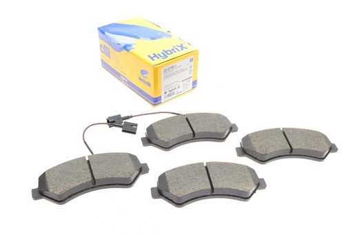 [22-0709-1] Колодки гальмівні (передні) Citroen Jumper/Fiat Ducato/Peugeot Boxer 06- R16 (з датчиком)