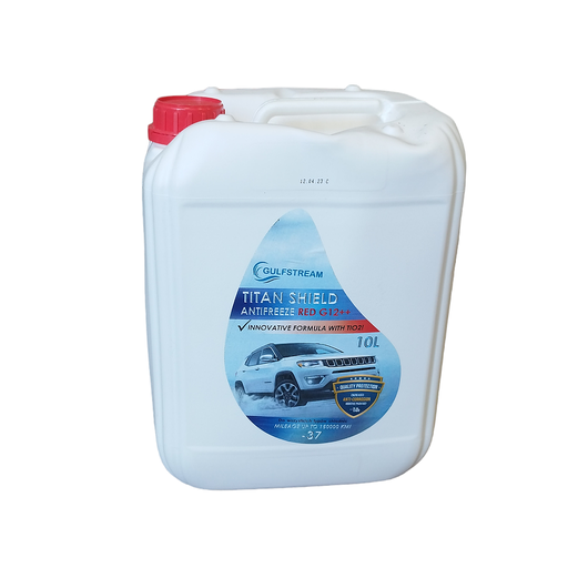 [ANTIFREEZE RED G12 10L] Антифриз красный TITAN SHIELD G12 -40°C 10л.