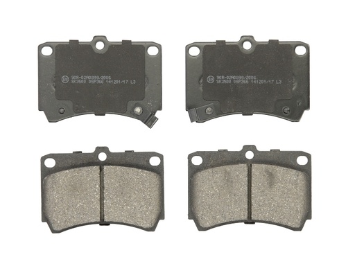 [05P366] Колодки тормозные дисковые передние MAZDA 323 C IV (BG), 323 C V (BA), 323 F IV (BG)