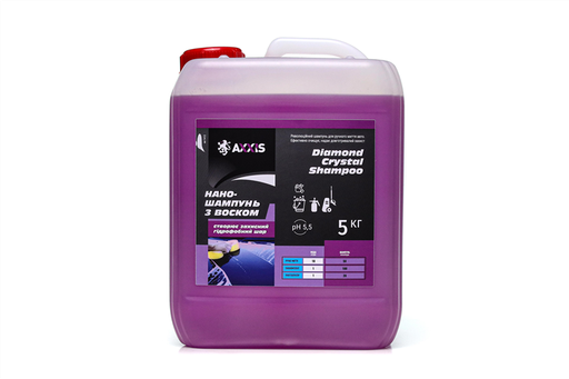 [ax-1412] Нано-Шампунь с Воском Diamond Crystal Shampoo 5л