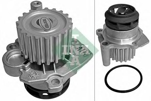 [538 0054 10] Помпа води VW T5/Caddy 1.9TDI/2.0SDI 03-10, z=19 BSU,BJB,BLS,BDJ,BST,BRR,AXC,BRS,AXB