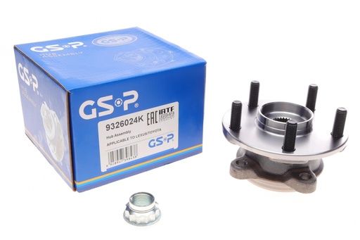[9326024K] Підшипник маточини (передньої) Toyota Auris 07-18/Avensis 08-18/Corolla 06-18/Rav4 05-(+ABS)