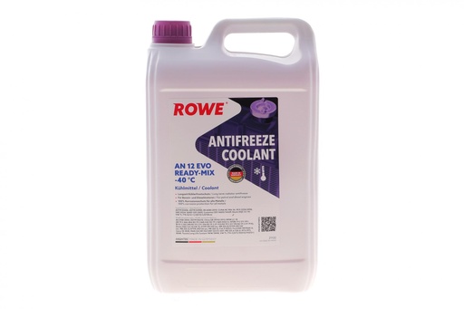 [21132-0050-99] Антифриз (фіолетовий) G12 EVO (5L) HIGHTEC ANTIFREEZE COOLANT AN 12 EVO READY-MIX (-40°C)
