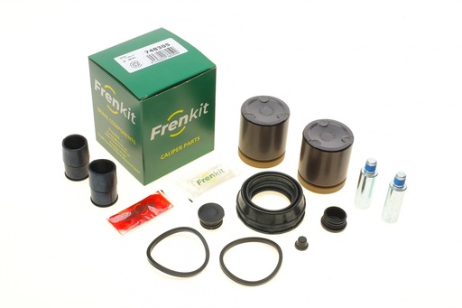 [748305] Ремкомплект супорта (переднього) MB M-class (W166) 11-16 (d=48mm)(Ate)(+2 поршня/направляюча) Super