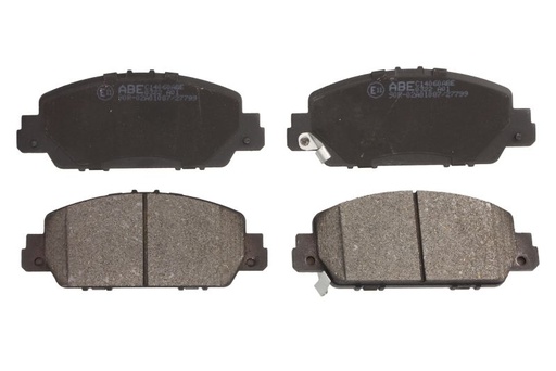 [C14060ABE] Комплект гальмівних колодок передн , HONDA ACCORD IX, CIVIC IX, HR-V 1.5-3.5 09.12-