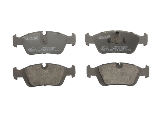 [C1B005ABE] Комплект тормозных колодок передн , BMW 3 (E36), 3 (E46), Z3 (E36), Z4 (E85) 1.6-3.0 09.90-02.09