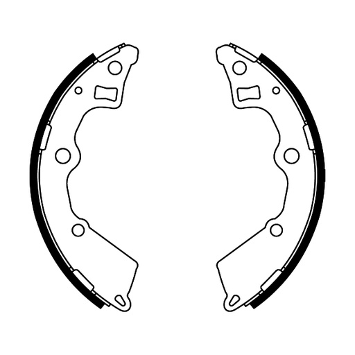 [C00321ABE] Тормозная колодка KIA PICANTO I 1.0/1.1/1.1D 04.04-09.11
