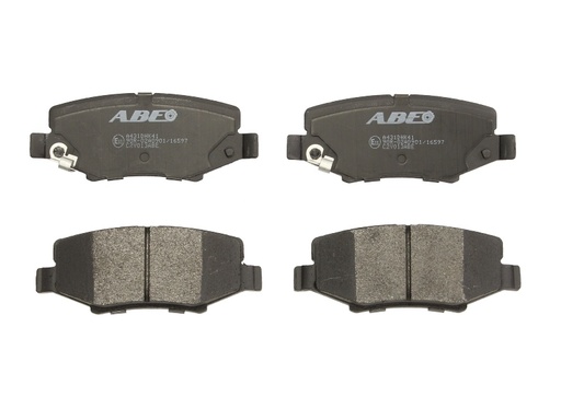 [C2Y013ABE] Комплект гальмівних колодок задн , DODGE NITRO  JEEP CHEROKEE, LIBERTY, WRANGLER III 2.8-4.0 01.06-