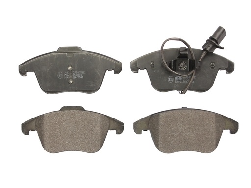 [C1A043ABE] Комплект гальмівних колодок передн , AUDI A4 ALLROAD B8, A4 ALLROAD B9, A4 B8, A5, A6 ALLROAD C7, A6 C7, A7, Q5 1.8-3.2 06.07-