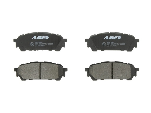 [C27003ABE] Комплект гальмівних колодок задн , SUBARU FORESTER, IMPREZA, LEGACY III 1.5-3.0 09.98-10.12