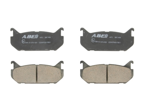 [C23007ABE] Комплект тормозных колодок задн, FORD USA PROBE II MAZDA 323 S VI, 626 III, 626 IV, MX-6, XEDOS 6 1.6-2.5 11.87-02.01