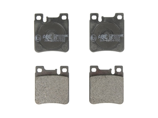 [C2M009ABE] Комплект тормозных колодок задние, MERCEDES 124 (W124), C (CL203), C T-MODEL (S202), C T-MODEL (S203), C (W202), C (W203), CLC (CL203), CLK (A208), CLK (A209), CLK (C208) 2.0-7.3 04.90-06.11