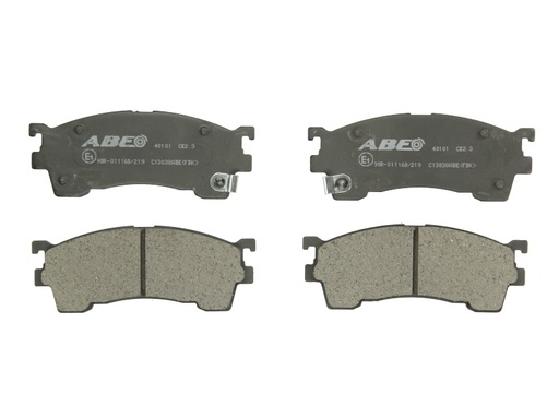 [C13038ABE] Комплект тормозных колодок передн, FORD USA PROBE II MAZDA 323 F V, 323 F VI, 323 S VI, 626 IV, 626 V, E, MX-6, PREMACY, XEDOS 6 1.5-2.5 08.91-03.05