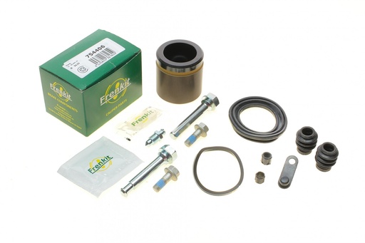 [754406] Ремкомплект супорта (переднього) Citroen C4/Peugeot 301 12- (d=54mm)(Mando)(+1 поршень/направляюча)