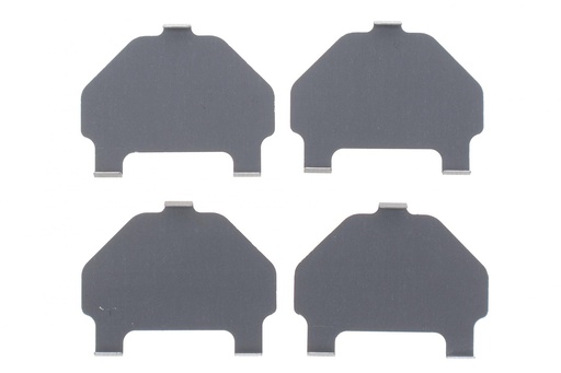 [940081] Комплект противоскрипных пластин (задних) Toyota Corolla 01-08/Camry 82-86/Yaris/Celica 99-05 (Akebono)