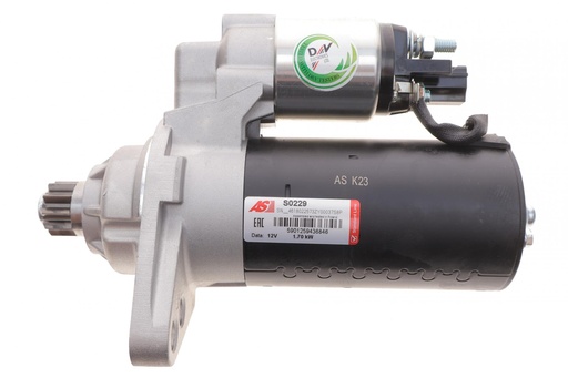 [S0229] Стартер VW Caddy III 2.0SDI 04-10 (12V/1.7kw) (z=10)