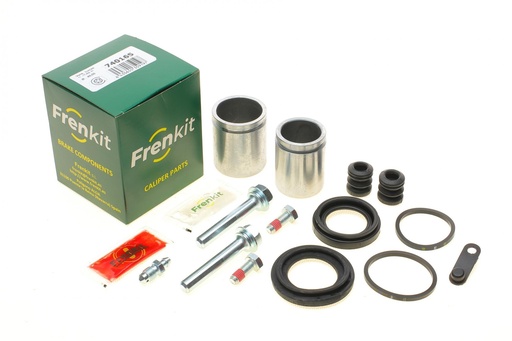 [740165] Ремкомплект супорта (переднього) Audi 80/100 -99 (d=40mm) (+2 поршня/направляюча) (Trw)