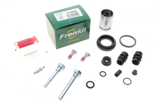 [736086] Ремкомплект супорта (заднього) Opel Astra G/H//Zafira 98-10 (d=36mm) (Lucas) (+поршень/направляюча)