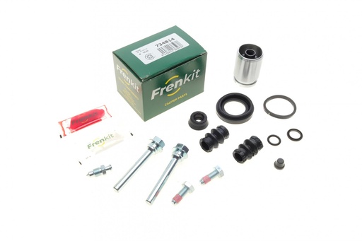 [734814] Ремкомплект супорта (заднього) Renault Clio 05- (d=34mm) (+поршень/направляюча)(Trw)
