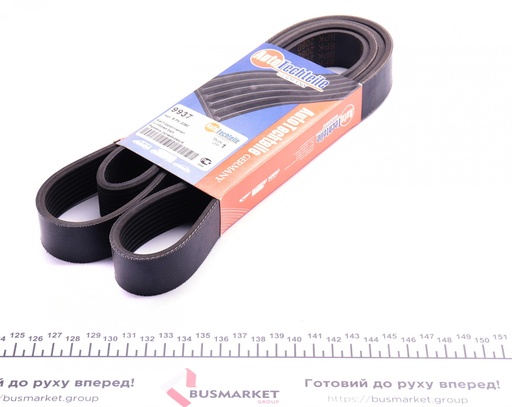 [100 9937 (1)] Ремінь генератора MB Vario OM904 (+AC) (8PK2080) (9937)