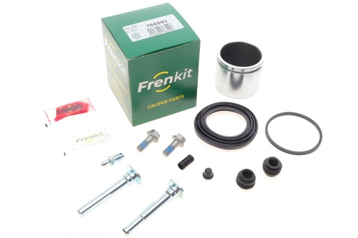 [760591] Ремкомплект супорта (переднього) Toyota Hilux 05-15 (d=60mm)(+ поршен/направляюча) SuperKit(TRW)